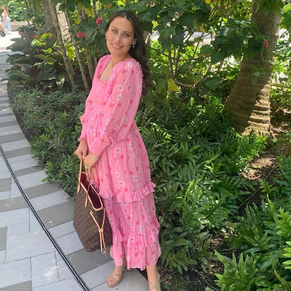 Love Shack Fancy Miri Midi Dress Worn Once